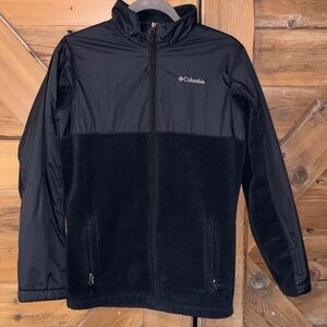 Columbia Black Fleece-Lined Jacket